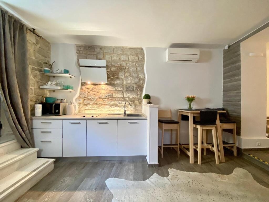 Kitchen in the apartment