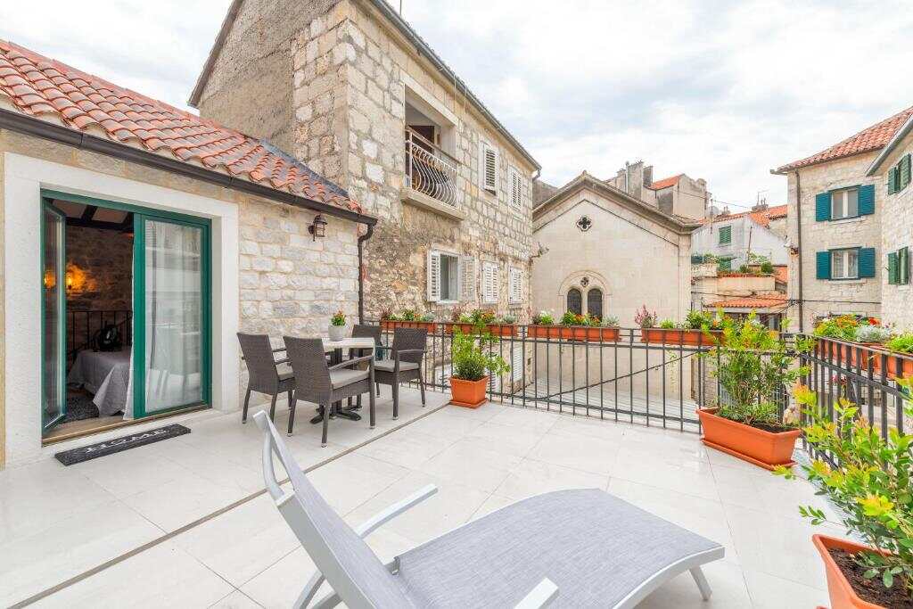 Terrace of the house in Split Old Town